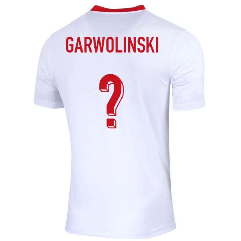 Danxen Heren Polen Adam Garwolinski #0 Wit Thuisshirt Thuistenue 24-26 T-Shirt