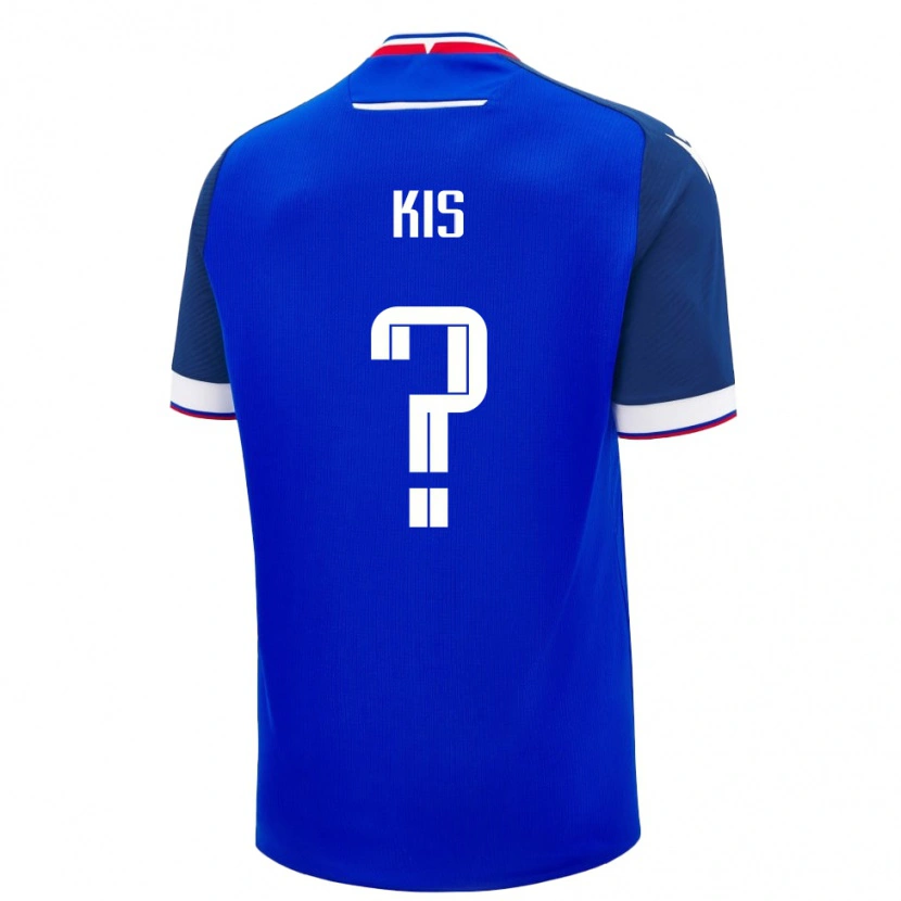Danxen Heren Slowakije Alex Kis #0 Blauw Thuisshirt Thuistenue 24-26 T-Shirt