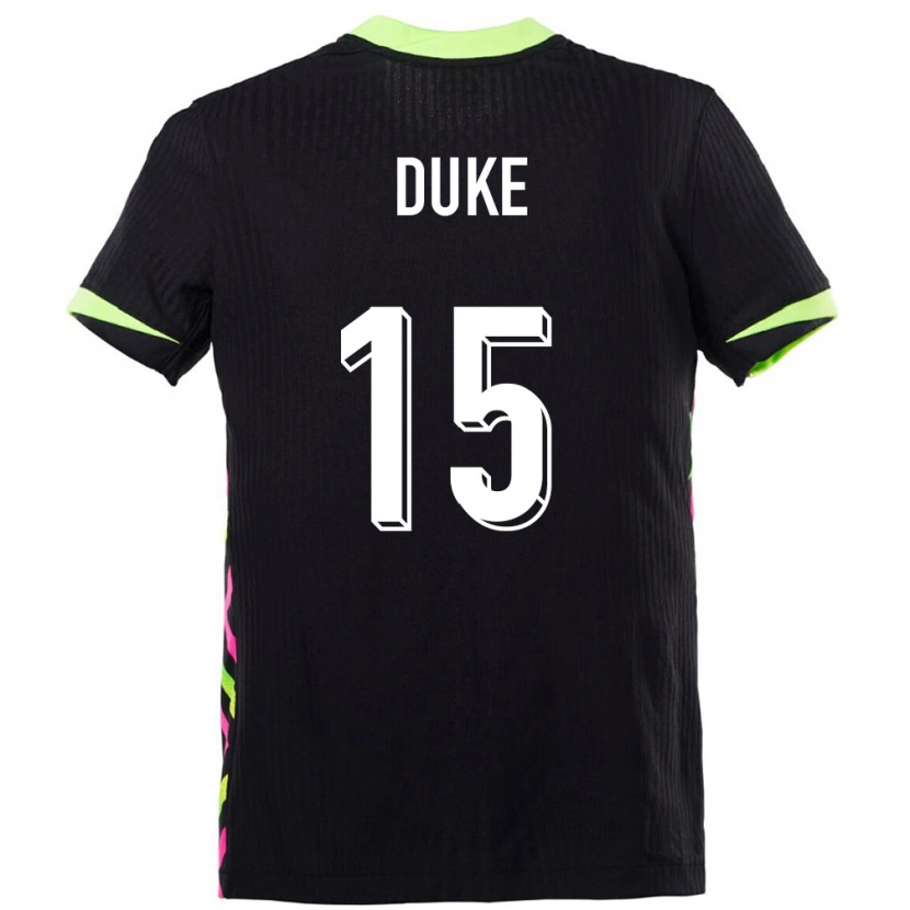 Danxen Heren Australië Mitchell Duke #15 Donkerblauw Uitshirt Uittenue 24-26 T-Shirt
