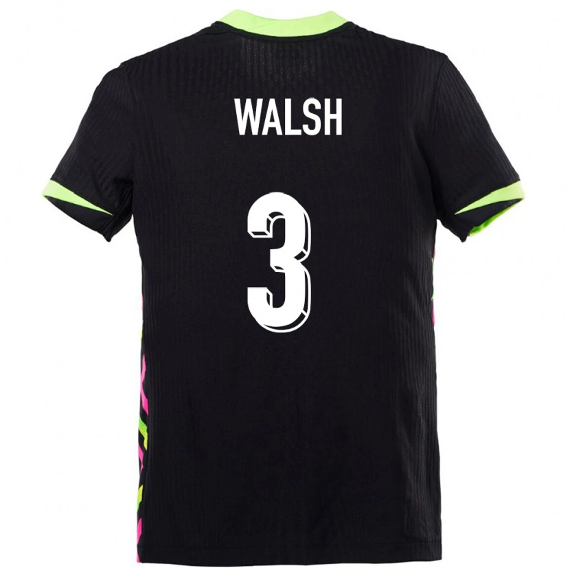 Danxen Heren Australië Daniel Walsh #3 Donkerblauw Uitshirt Uittenue 24-26 T-Shirt