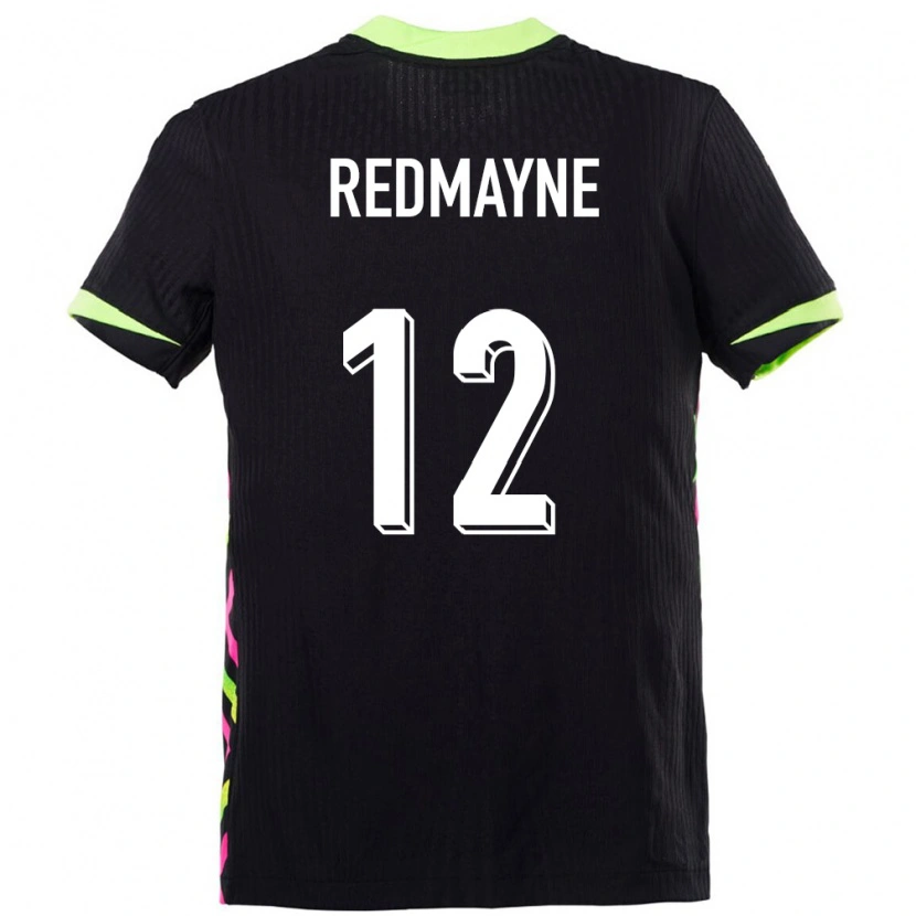 Danxen Heren Australië Andrew Redmayne #12 Donkerblauw Uitshirt Uittenue 24-26 T-Shirt