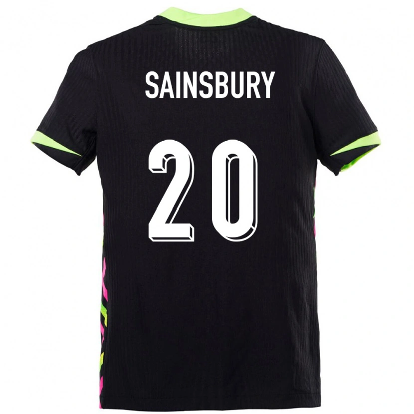 Danxen Heren Australië Trent Sainsbury #20 Donkerblauw Uitshirt Uittenue 24-26 T-Shirt