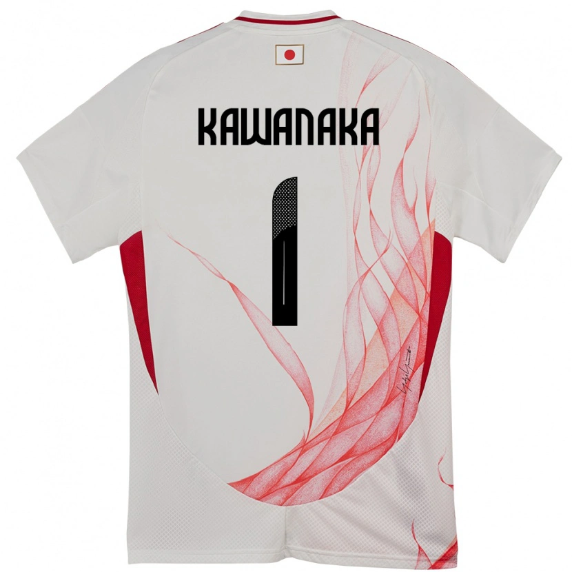 Danxen Heren Japan Aoto Kawanaka #1 Wit Uitshirt Uittenue 24-26 T-Shirt