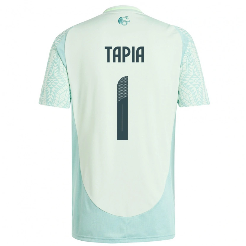 Danxen Heren Mexico Fernando Tapia #1 Linnen Groen Uitshirt Uittenue 24-26 T-Shirt