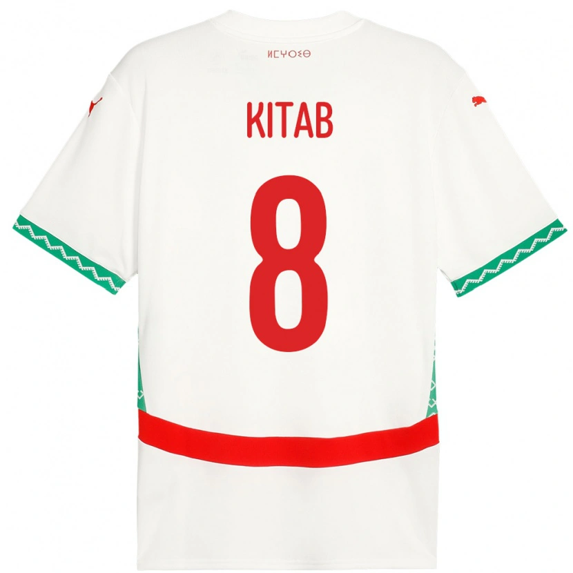 Danxen Heren Marokko Bachir Kitab #8 Wit Uitshirt Uittenue 24-26 T-Shirt