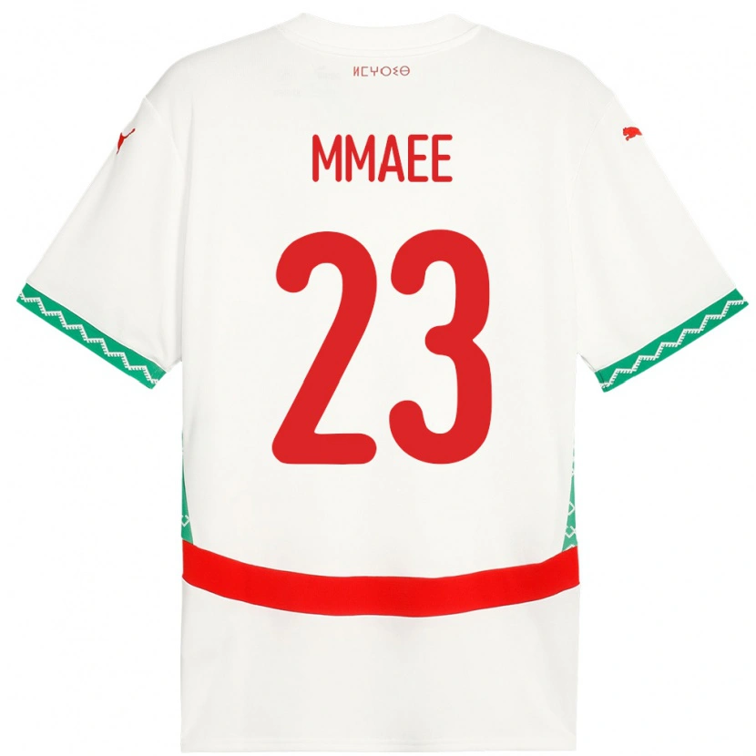Danxen Heren Marokko Ryan Mmaee #23 Wit Uitshirt Uittenue 24-26 T-Shirt