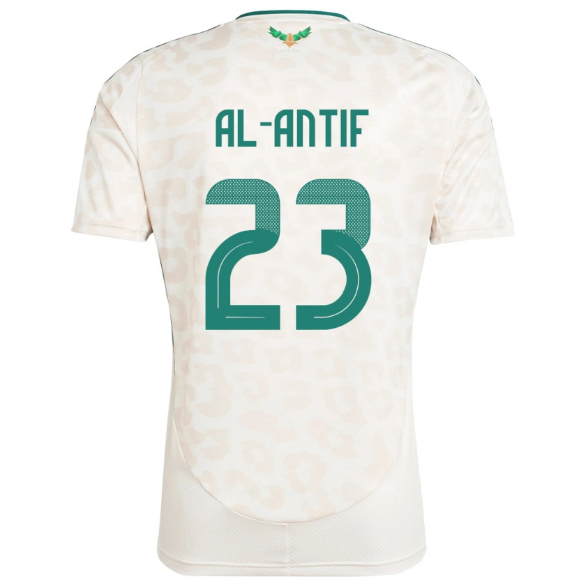 Danxen Heren Saoedi-Arabië Habib Al-Antif #23 Wit Uitshirt Uittenue 24-26 T-Shirt