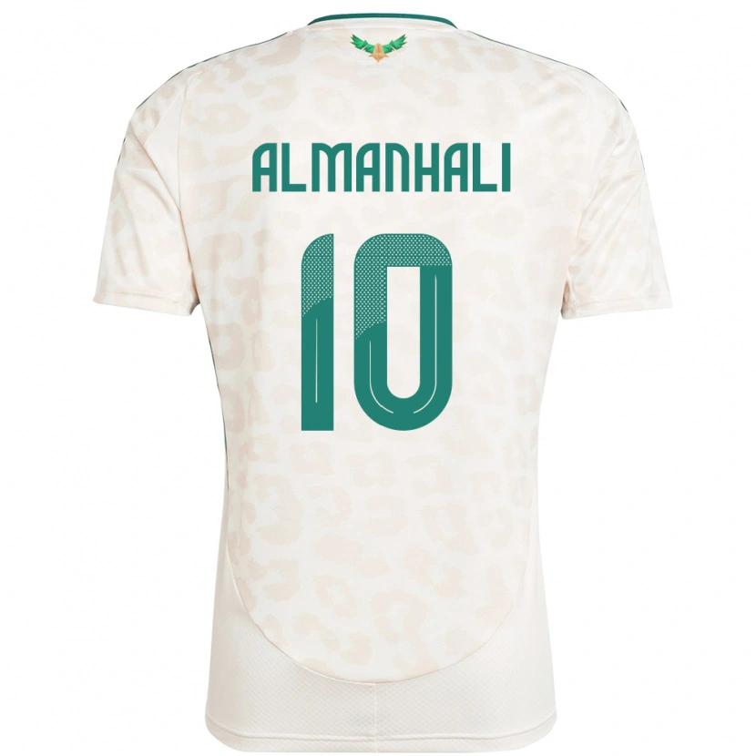Danxen Heren Saoedi-Arabië Suwailem Almanhali #10 Wit Uitshirt Uittenue 24-26 T-Shirt