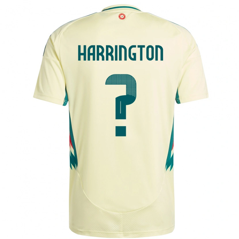 Danxen Heren Wales Theo Harrington #0 Beige Geel Uitshirt Uittenue 24-26 T-Shirt