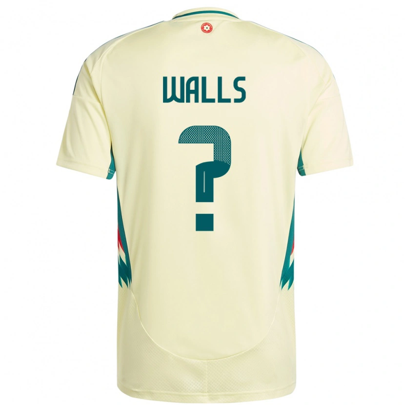 Danxen Heren Wales Archie Walls #0 Beige Geel Uitshirt Uittenue 24-26 T-Shirt