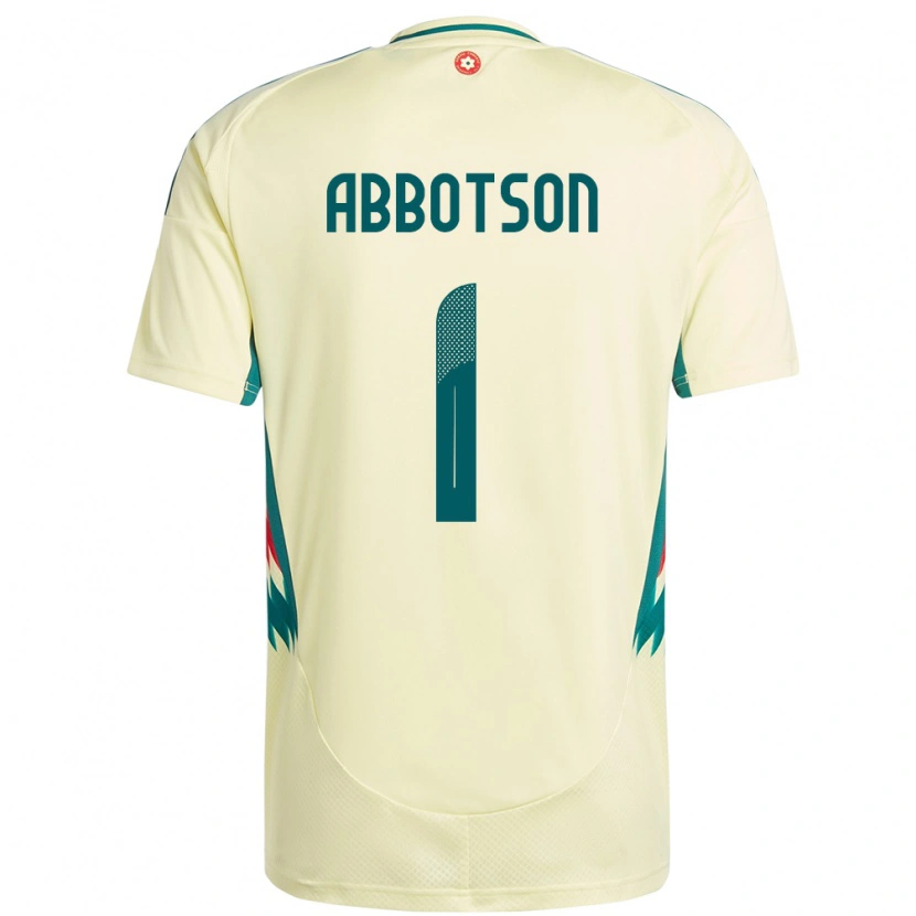 Danxen Heren Wales Oscar Abbotson #1 Beige Geel Uitshirt Uittenue 24-26 T-Shirt