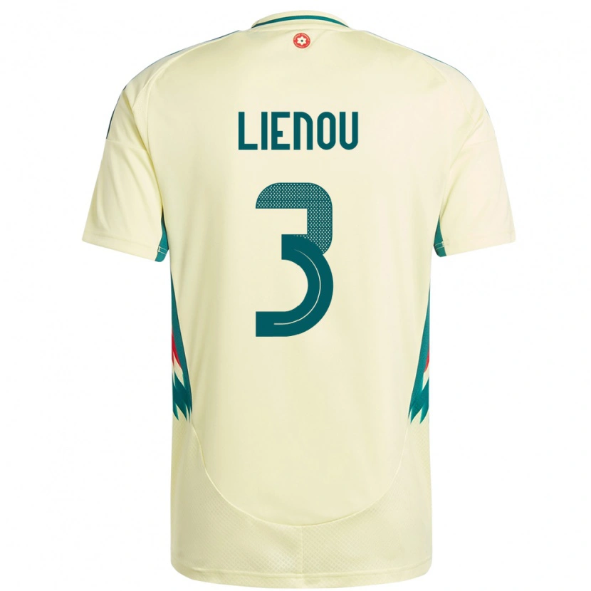 Danxen Heren Wales Jayden Lienou #3 Beige Geel Uitshirt Uittenue 24-26 T-Shirt