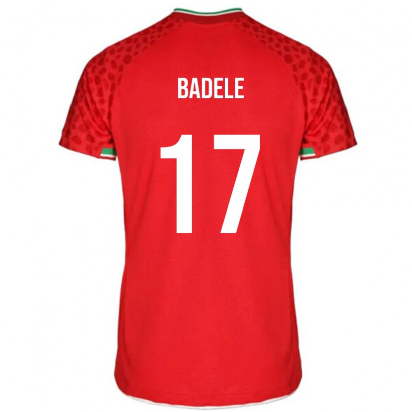 Danxen Heren Iran Mehrab Badele #17 Rood Uitshirt Uittenue 24-26 T-Shirt