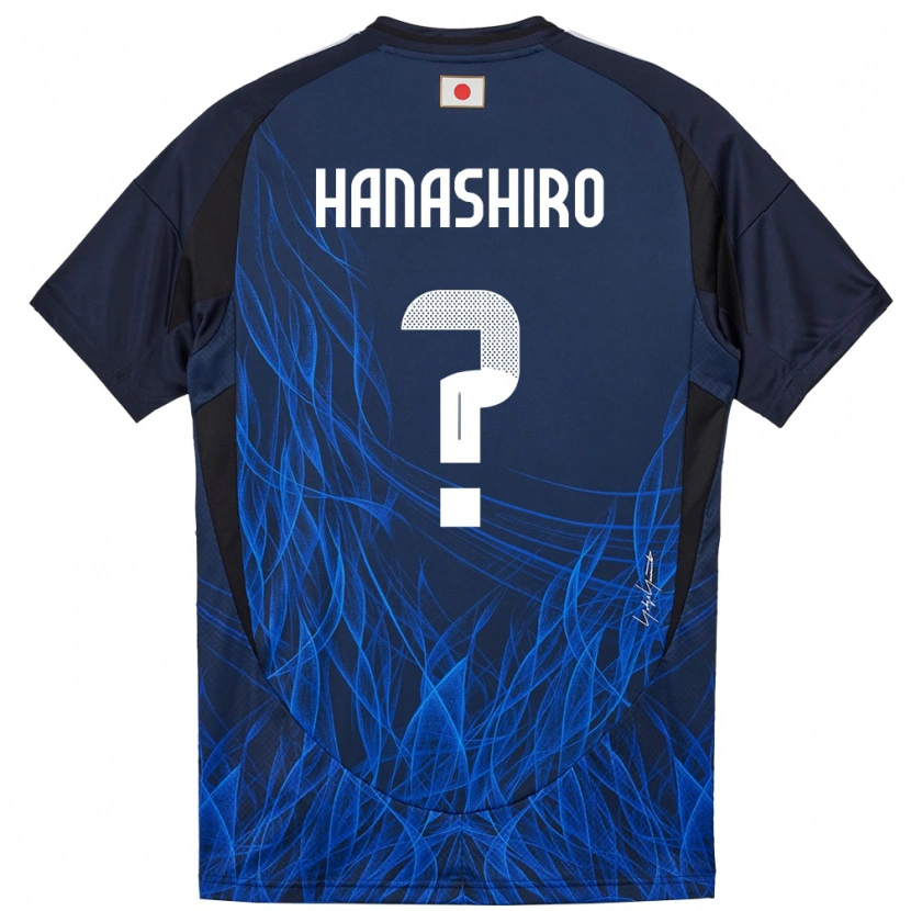 Danxen Dames Japan Rinto Hanashiro #0 Donkerblauw Thuisshirt Thuistenue 24-26 T-Shirt