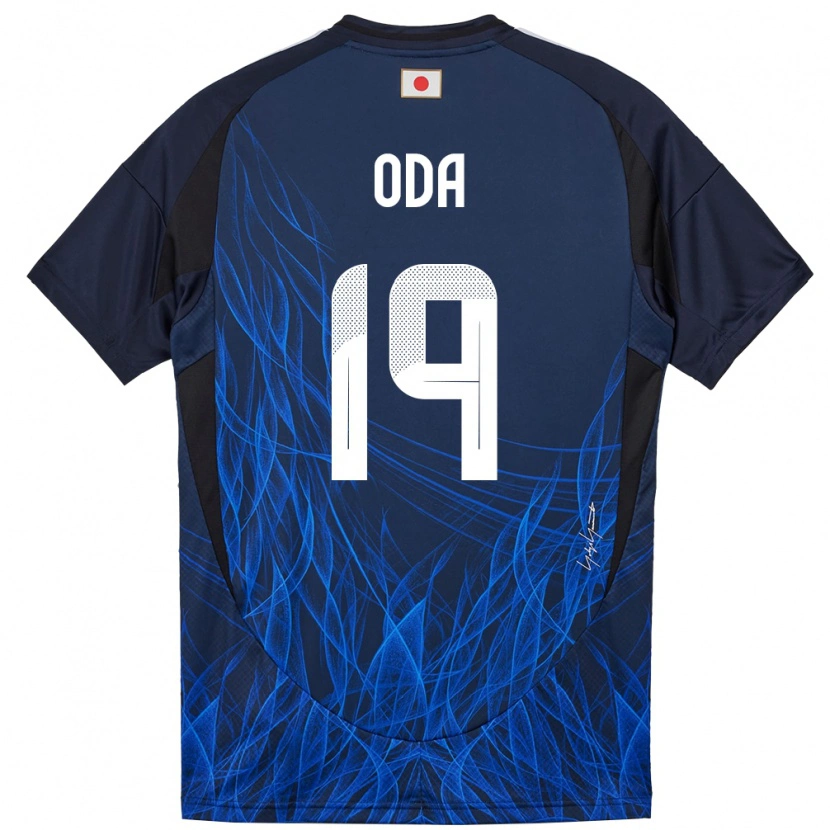 Danxen Dames Japan Yutaro Oda #19 Donkerblauw Thuisshirt Thuistenue 24-26 T-Shirt