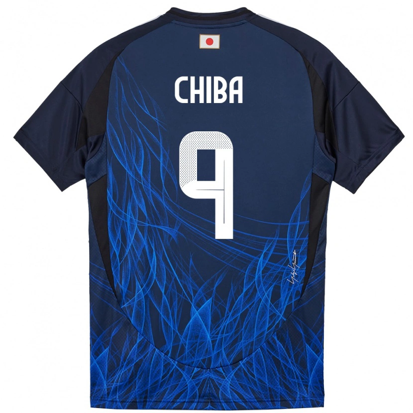 Danxen Dames Japan Kanta Chiba #9 Donkerblauw Thuisshirt Thuistenue 24-26 T-Shirt