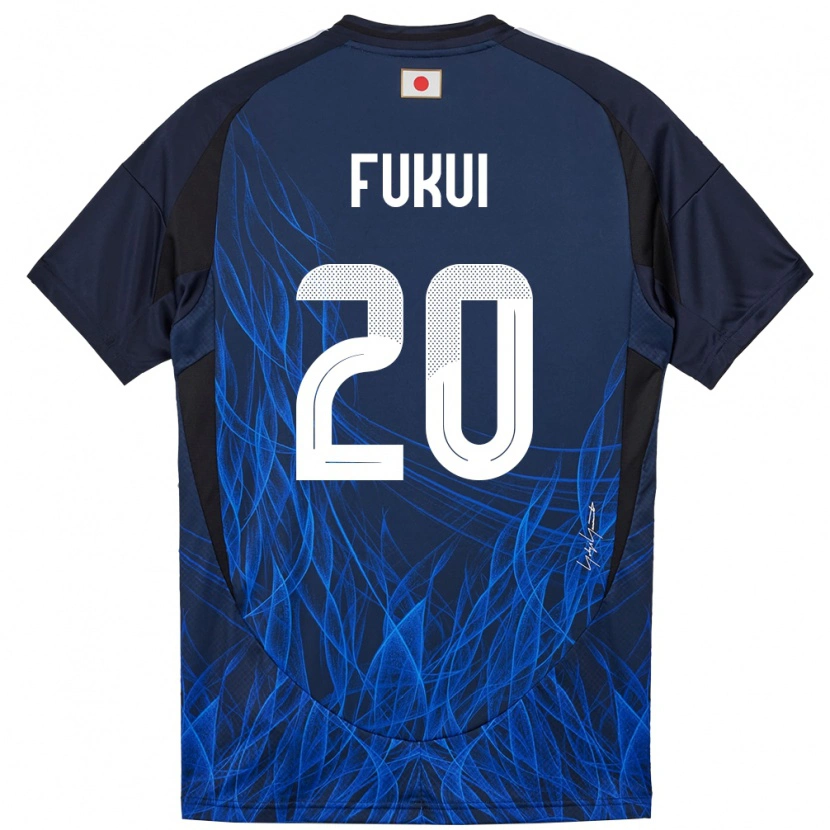 Danxen Dames Japan Taichi Fukui #20 Donkerblauw Thuisshirt Thuistenue 24-26 T-Shirt