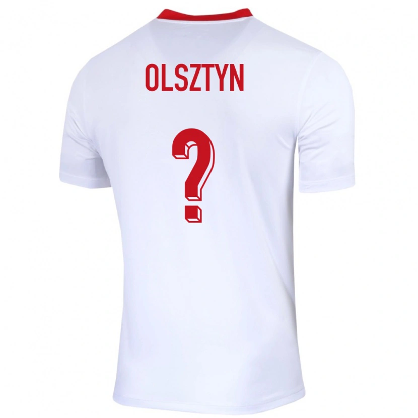 Danxen Dames Polen Aleks Olsztyn #0 Wit Thuisshirt Thuistenue 24-26 T-Shirt