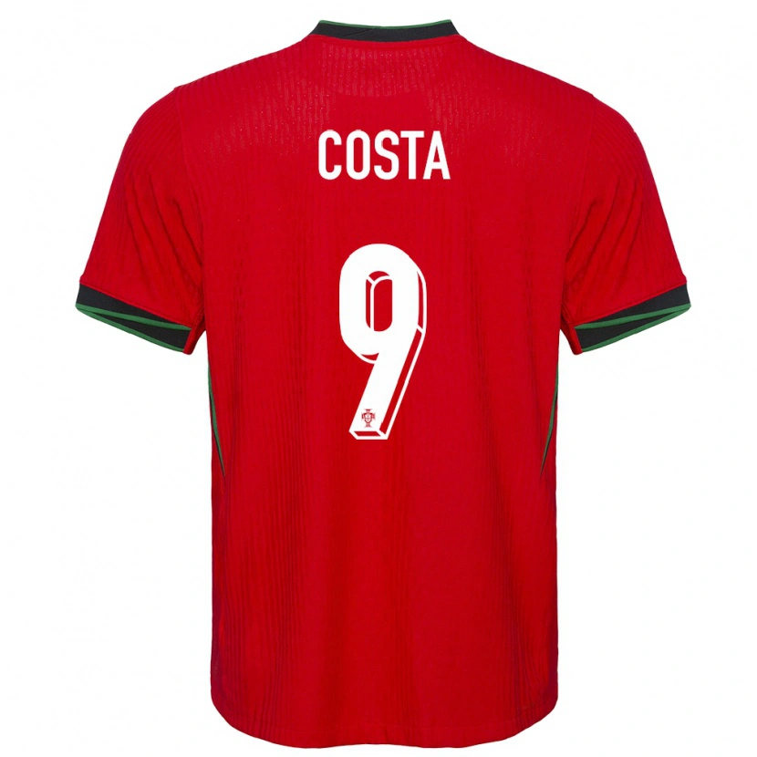 Danxen Dames Portugal Manuel Costa #9 Rood Thuisshirt Thuistenue 24-26 T-Shirt