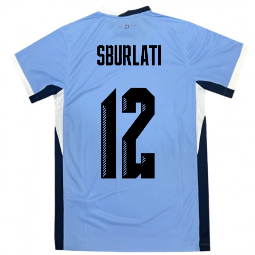Danxen Dames Uruguay Vanina Sburlati #12 Wit Zwart Thuisshirt Thuistenue 24-26 T-Shirt