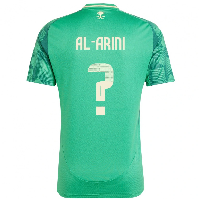 Danxen Dames Saoedi-Arabië Bassem Al-Arini #0 Groen Thuisshirt Thuistenue 24-26 T-Shirt