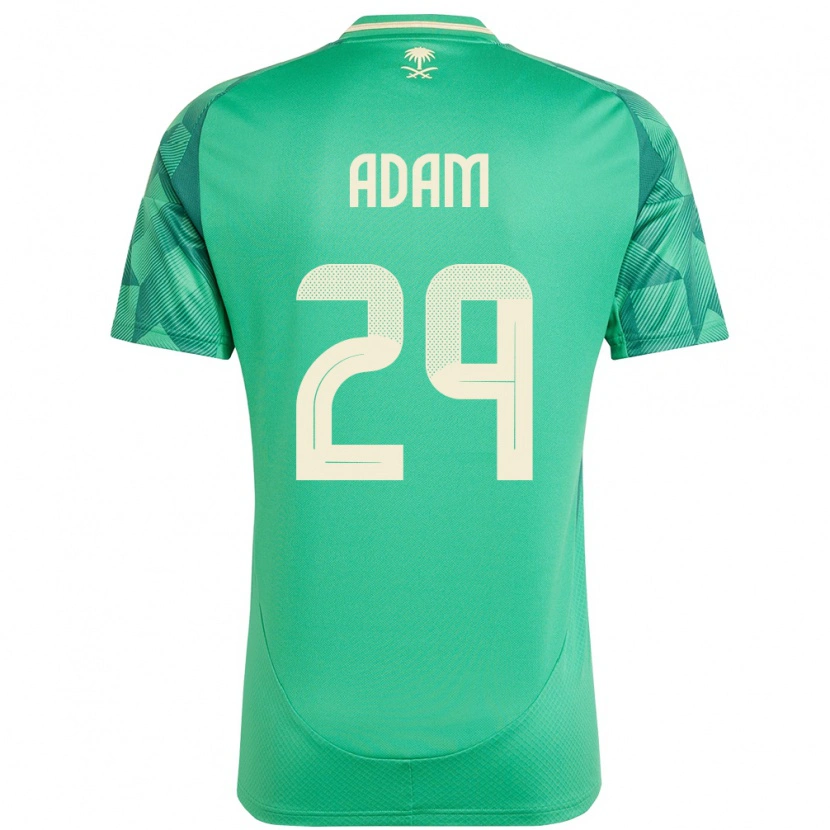Danxen Dames Saoedi-Arabië Hamed Adam #29 Groen Thuisshirt Thuistenue 24-26 T-Shirt