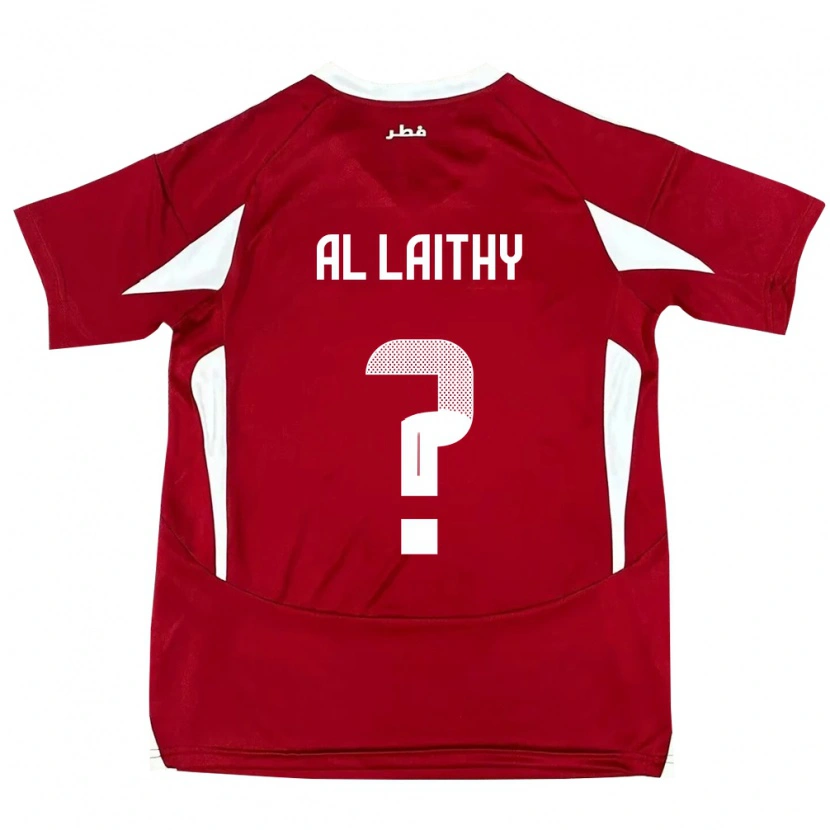 Danxen Dames Qatar Bahaa Al Laithy #0 Rood Thuisshirt Thuistenue 24-26 T-Shirt