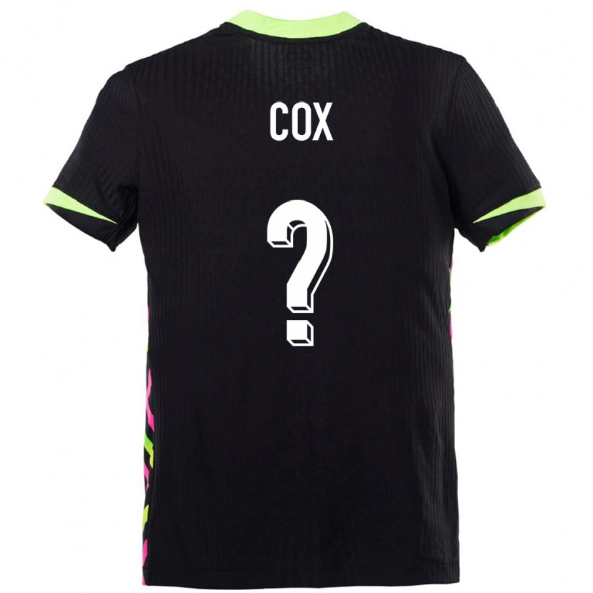 Danxen Dames Australië Ethan Cox #0 Donkerblauw Uitshirt Uittenue 24-26 T-Shirt