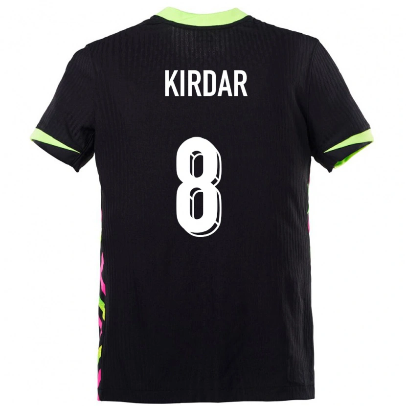 Danxen Dames Australië Birkan Kirdar #8 Donkerblauw Uitshirt Uittenue 24-26 T-Shirt