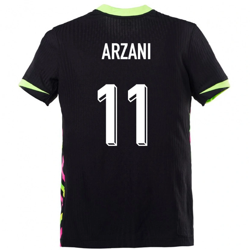 Danxen Dames Australië Daniel Arzani #11 Donkerblauw Uitshirt Uittenue 24-26 T-Shirt