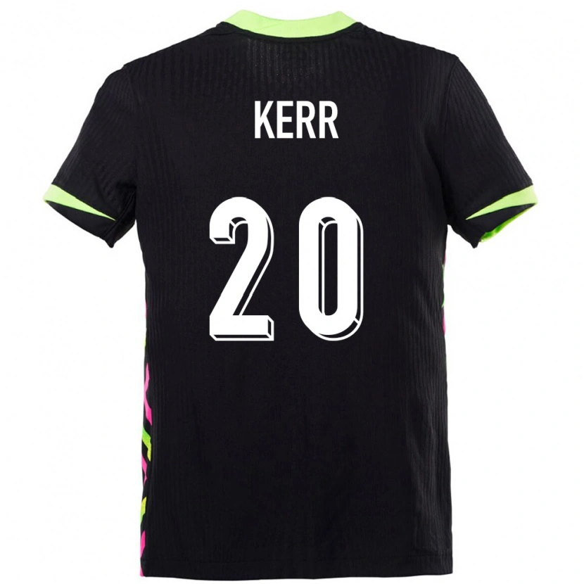 Danxen Dames Australië Sam Kerr #20 Donkerblauw Uitshirt Uittenue 24-26 T-Shirt