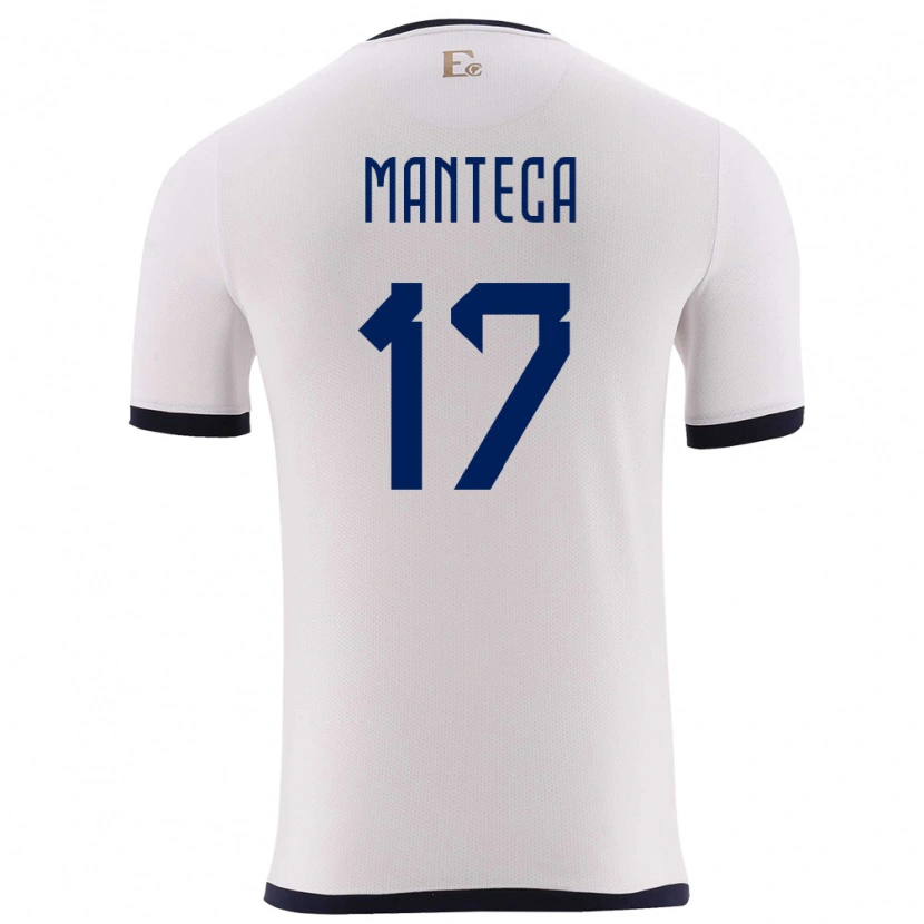 Danxen Dames Ecuador Demcy Manteca #17 Wit Uitshirt Uittenue 24-26 T-Shirt