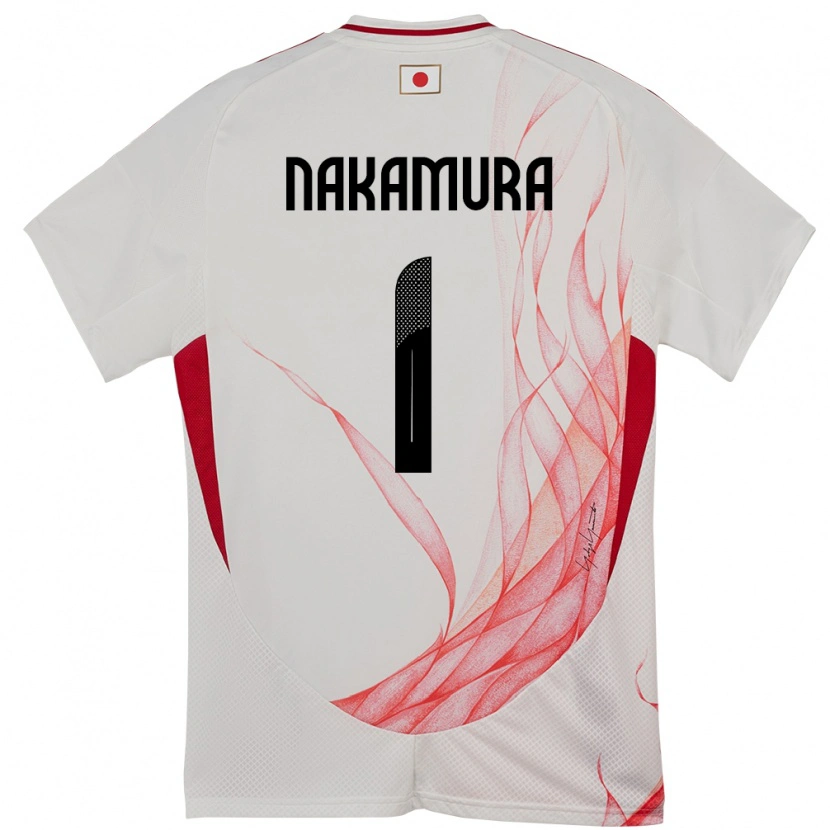 Danxen Dames Japan Keisuke Nakamura #1 Wit Uitshirt Uittenue 24-26 T-Shirt