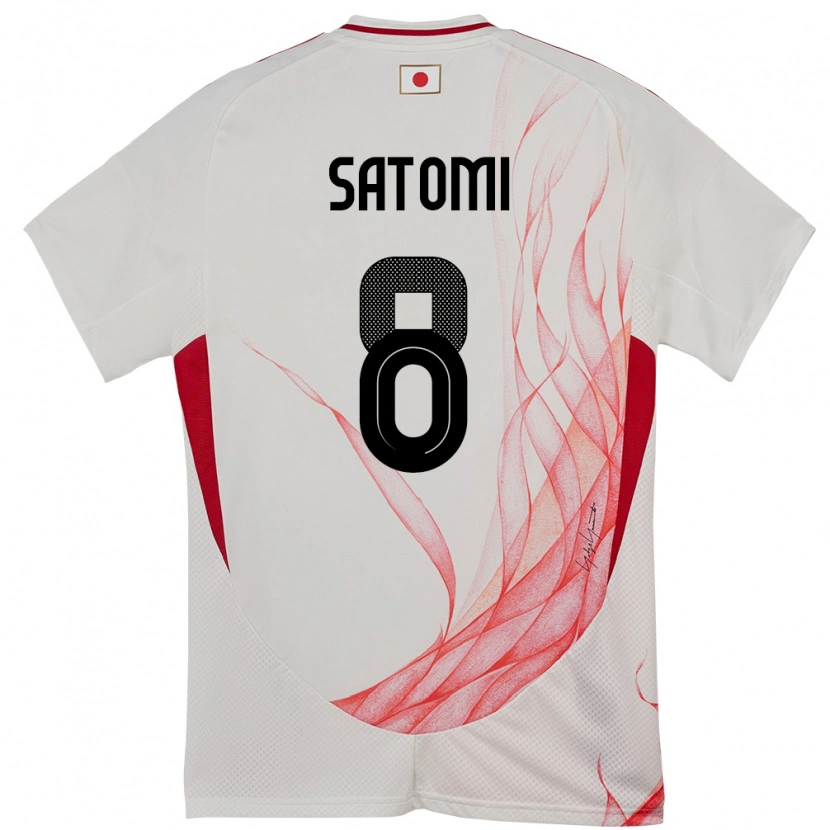 Danxen Dames Japan Tafuku Satomi #8 Wit Uitshirt Uittenue 24-26 T-Shirt