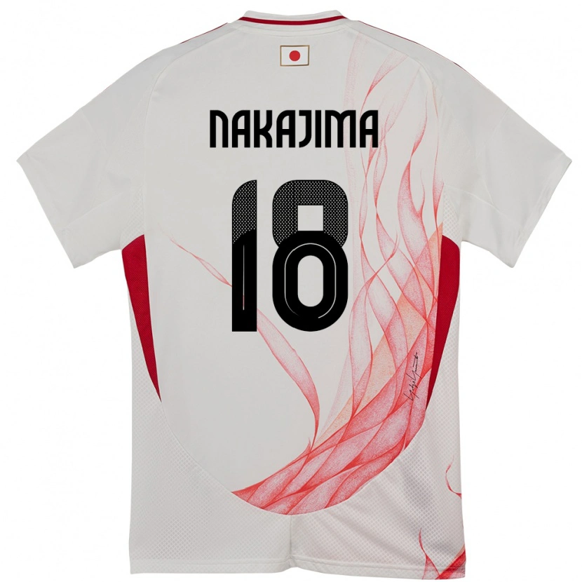 Danxen Dames Japan Yotaro Nakajima #18 Wit Uitshirt Uittenue 24-26 T-Shirt