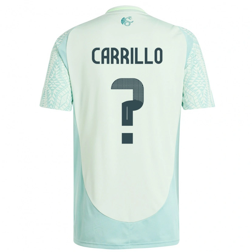 Danxen Dames Mexico Stéphano Carrillo #0 Linnen Groen Uitshirt Uittenue 24-26 T-Shirt