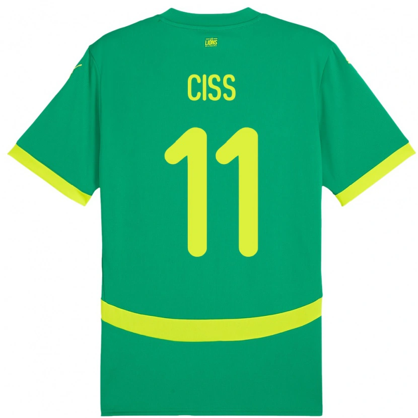 Danxen Dames Senegal Pathé Ciss #11 Groen Uitshirt Uittenue 24-26 T-Shirt