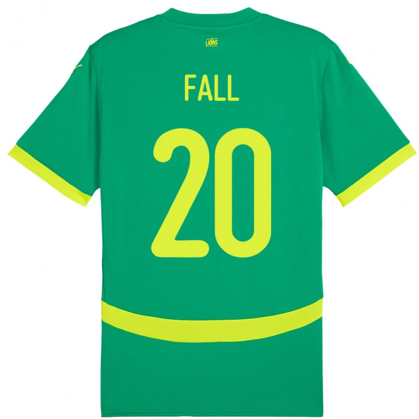 Danxen Dames Senegal Korka Fall #20 Groen Uitshirt Uittenue 24-26 T-Shirt