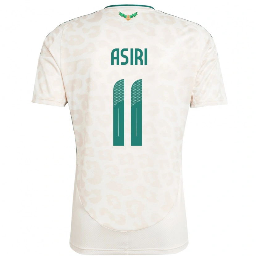 Danxen Dames Saoedi-Arabië Haitham Asiri #11 Wit Uitshirt Uittenue 24-26 T-Shirt