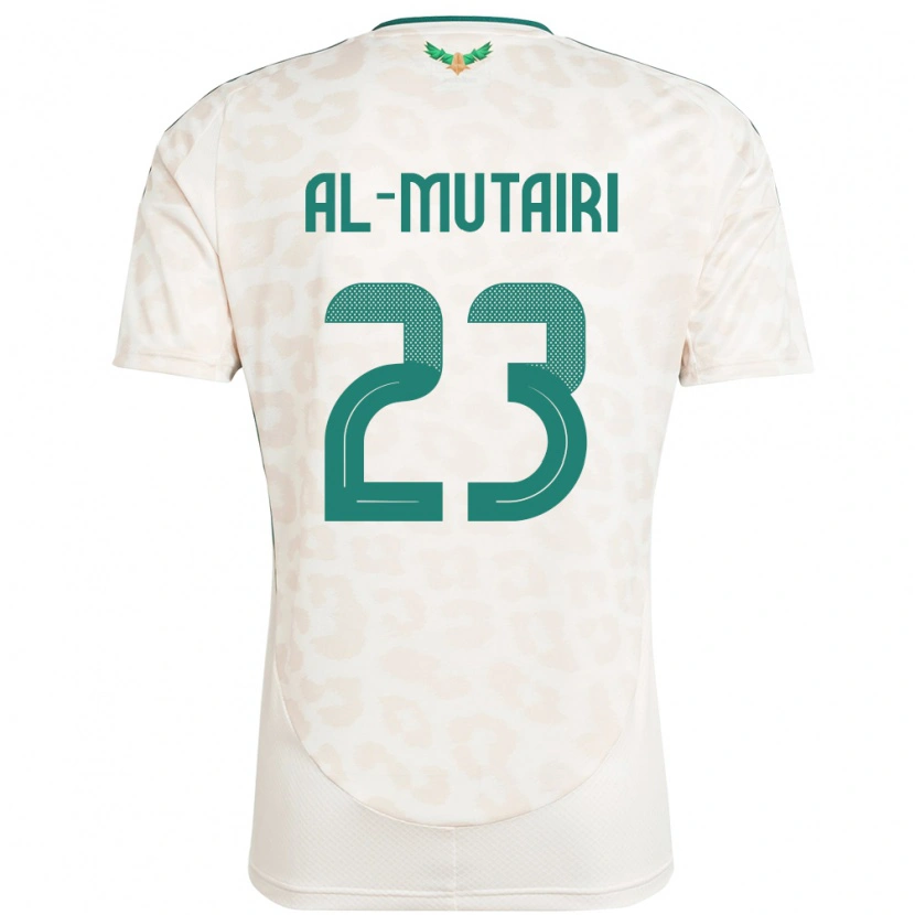 Danxen Dames Saoedi-Arabië Turki Al Mutairi #23 Wit Uitshirt Uittenue 24-26 T-Shirt