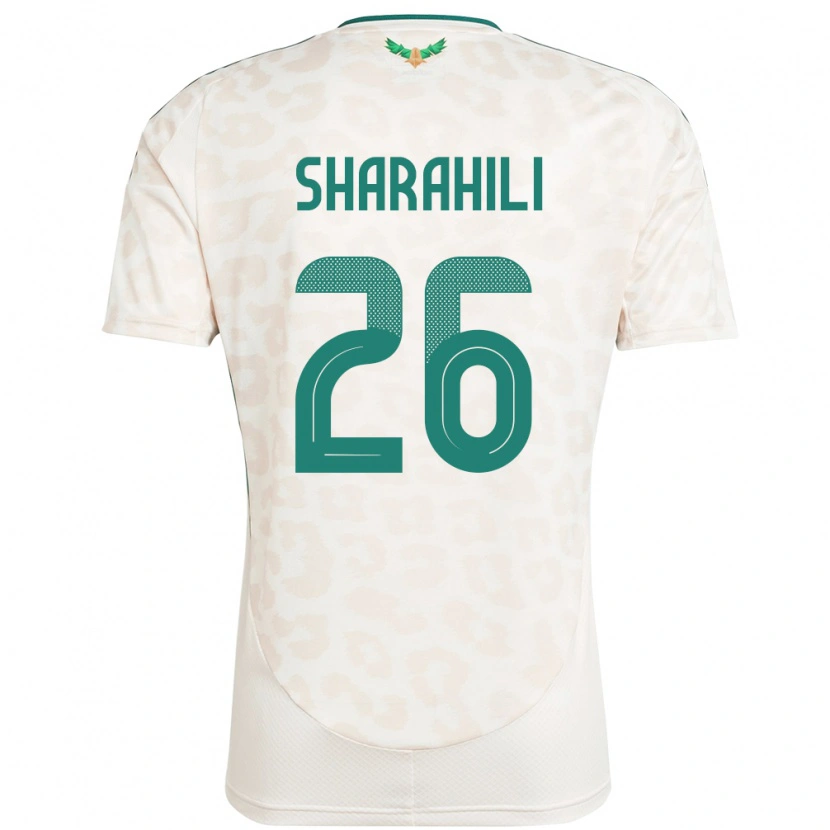 Danxen Dames Saoedi-Arabië Riyadh Sharahili #26 Wit Uitshirt Uittenue 24-26 T-Shirt