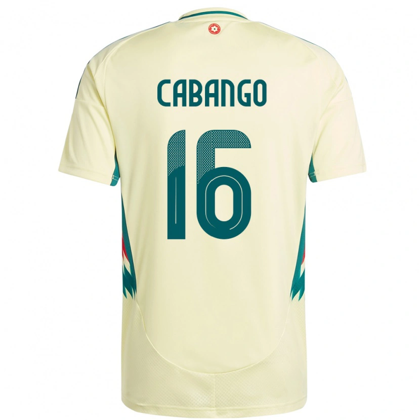 Danxen Dames Wales Ben Cabango #16 Beige Geel Uitshirt Uittenue 24-26 T-Shirt