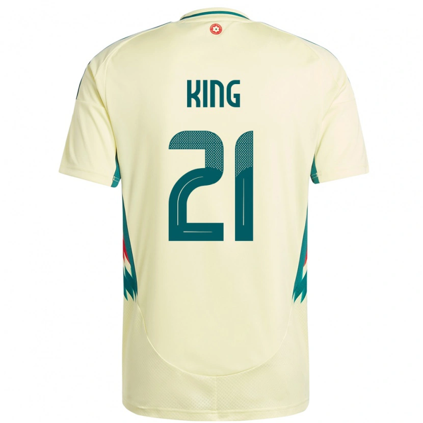 Danxen Dames Wales Tom King #21 Beige Geel Uitshirt Uittenue 24-26 T-Shirt