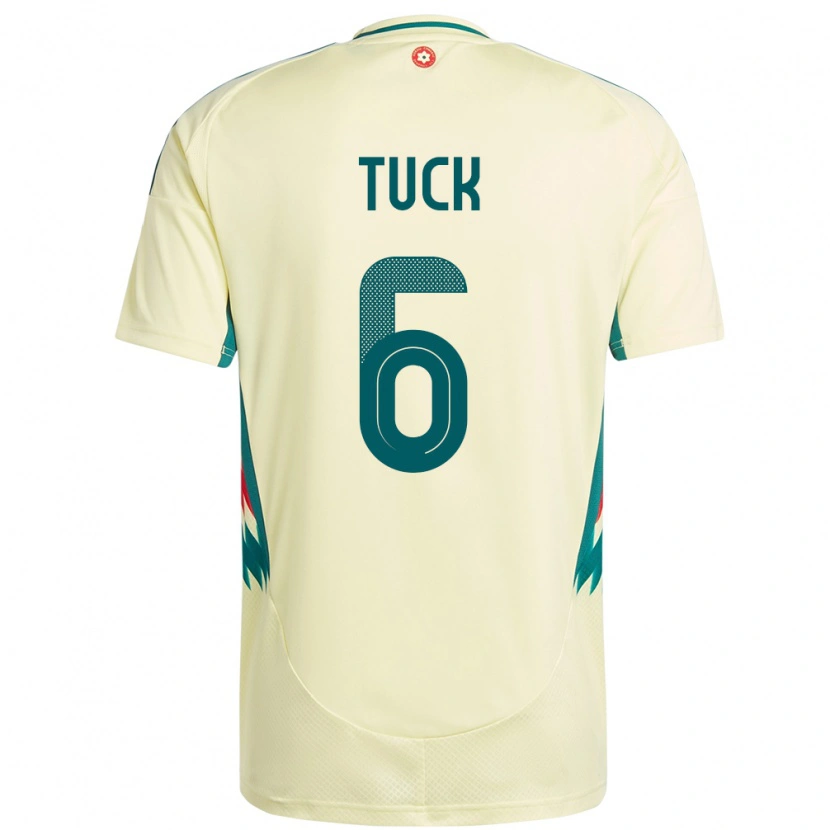 Danxen Dames Wales Alfie Tuck #6 Beige Geel Uitshirt Uittenue 24-26 T-Shirt