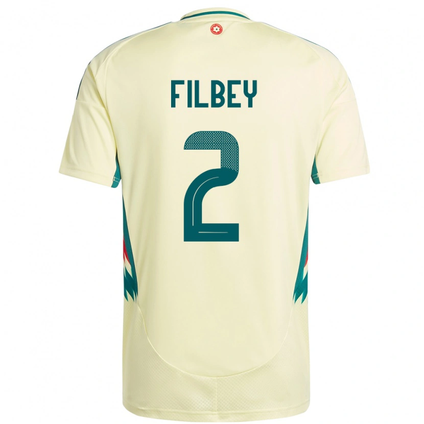 Danxen Dames Wales Anna Filbey #2 Beige Geel Uitshirt Uittenue 24-26 T-Shirt