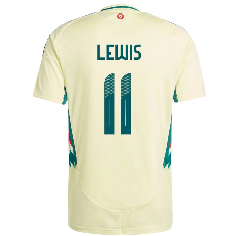 Danxen Dames Wales Sonny Lewis #11 Beige Geel Uitshirt Uittenue 24-26 T-Shirt