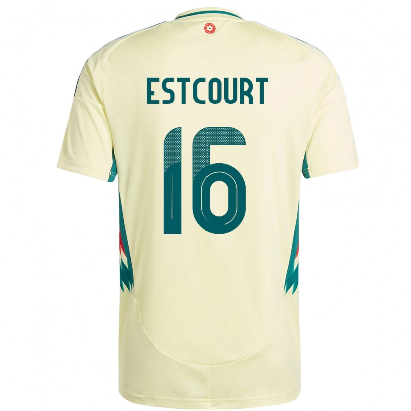 Danxen Dames Wales Charlotte Estcourt #16 Beige Geel Uitshirt Uittenue 24-26 T-Shirt