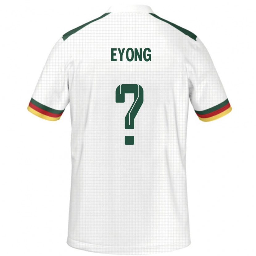 Danxen Dames Kameroen Etta Eyong #0 Wit Uitshirt Uittenue 24-26 T-Shirt