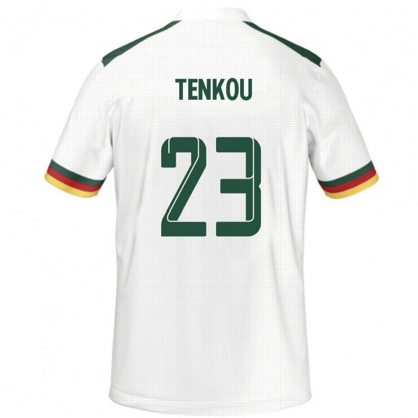 Danxen Dames Kameroen Yanike Tenkou #23 Wit Uitshirt Uittenue 24-26 T-Shirt