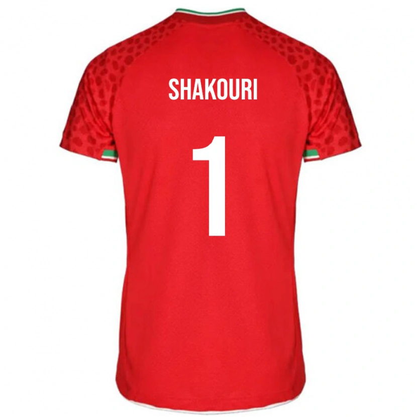 Danxen Dames Iran Arsha Shakouri #1 Rood Uitshirt Uittenue 24-26 T-Shirt
